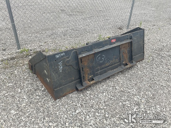 (Verona, KY) Bobcat 79 in. Bucket (Condition Unknown) NOTE: This unit is being sold AS IS/WHERE IS v