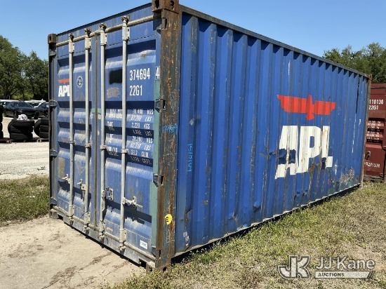 (Thonotosassa, FL) 20ft. Shipping Container Paint & Body Damage