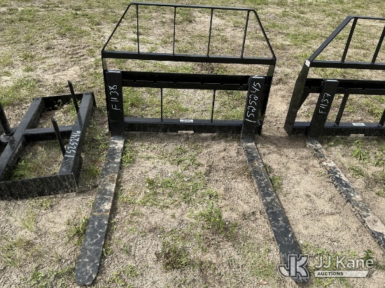 (Thonotosassa, FL) Fork Skid Steer Attachment (New) NOTE: This unit is being sold AS IS/WHERE IS via