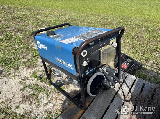 (Westlake, FL) 2018 Miller Blue Star 185 Welder/Generator Not Running, Condition Unknown) (Used