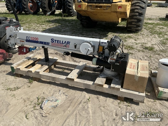 (Tampa, FL) Stellar EC3200 Material Crane Condition Unknown) (Paint & Body Damage