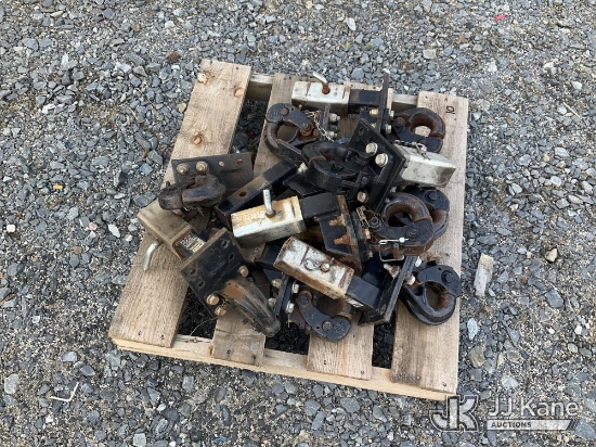 (China Grove, NC) Miscellaneous Lot Of Pintle Hooks NOTE: This unit is being sold AS IS/WHERE IS via