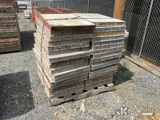 (China Grove, NC) (4) Pallets Of Assorted Concrete Forms & (2) Job Boxes Of Miscellaneous Brackets (