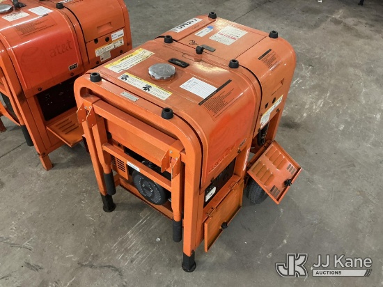 (Florence, SC) American Tool AT7500D Portable Generator Not Running, No Battery, Condition Unknown