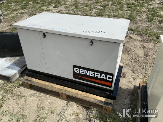 (Thonotosassa, FL) Generac Whole House Generator (Condition Unknown ) NOTE: This unit is being sold 