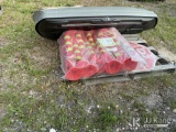(Thonotosassa, FL) Traffic Delineator & Stop Signs & Cargo Car Top Carrier (New) NOTE: This unit is 