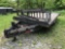 (Elkins, WV) 2008 Top Brand 6 Ton T/A Tagalong Equipment Trailer Ramps Removed & Laying On Trailer D