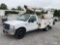 (Verona, KY) Altec AA28D, Telescopic Non-Insulated Bucket Truck mounted behind cab on 2006 Ford F350