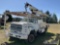 (Lincolnton, GA) Altec LRIII-56, Over-Center Bucket Truck mounted behind cab on 1994 Ford F800F Flat