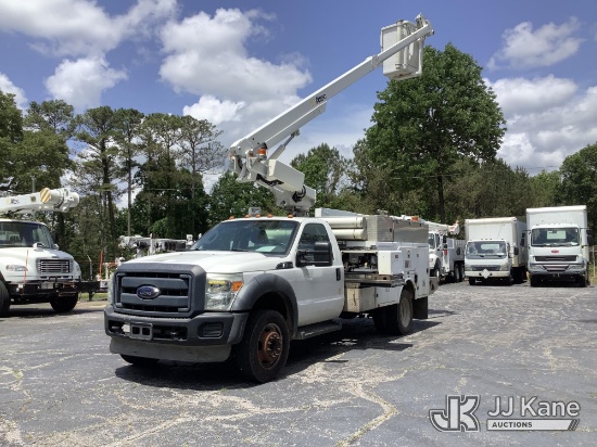 (Graysville, AL) Altec AT200-A, Telescopic Non-Insulated Bucket Truck mounted behind cab on 2013 For