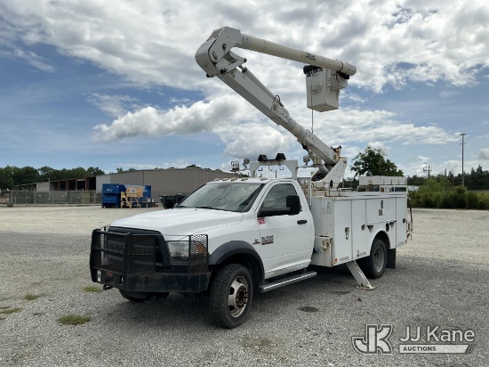 (Moncks Corner, SC) Altec AO300, Over-Center Bucket Truck mounted behind cab on 2013 RAM 5500 Servic