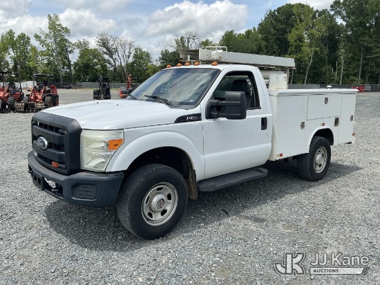(China Grove, NC) 2011 Ford F350 4x4 Service Truck Runs & Move