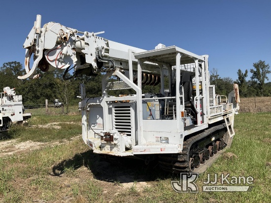 (Robert, LA) Altec DL42-TR, Digger Derrick rear mounted on 2015 IHI IC50 All-Terrain Track Machine, 