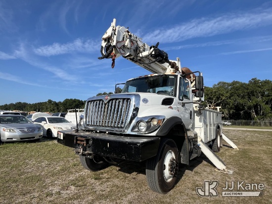 (Thonotosassa, FL) Altec DC47-TR, Digger Derrick rear mounted on 2016 International 7300 4x4 Utility