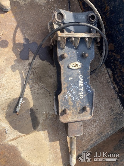 (Kodak, TN) 2013 Comet 10 Hoe-Ram 750LB Breaker Attachment (Fits John Deere JD310J) NOTE: This unit 