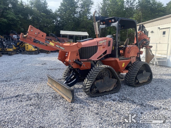 (Kodak, TN) 2015 Ditch Witch Quad Track RT120Q Cable Plow Runs, Moves and Operates) (Fuel Bank 1 Err