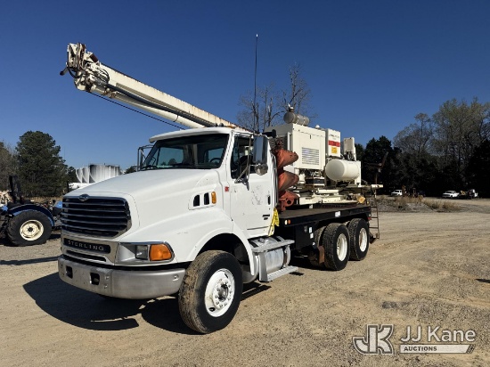 (Apex, NC) Terex/Reedrill 330-20 FT, Pressure Digger mounted on 2006 Sterling LT8500 T/A T/A Flatbed