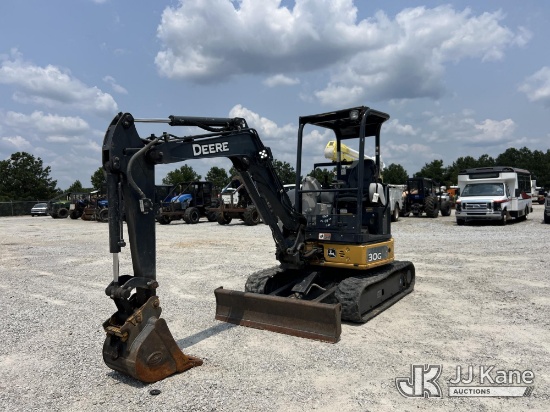 (Villa Rica, GA) 2019 John Deere 30G Mini Hydraulic Excavator Runs, Moves & Operates