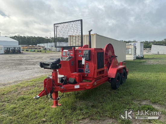 (Thonotosassa, FL) 1994 TSE DPT-40C Single-Drum Puller/Tensioner, Duke Unit Runs, Moves & Operates)(