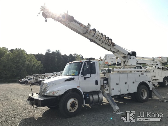 (Mount Airy, NC) Altec DM47-TR, , 2017 International 4300 Utility Truck Runs, Moves, & Upper Operate