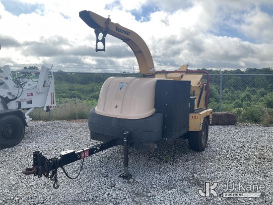 (Villa Rica, GA) 2005 Vermeer BC1400XL Chipper (14in Drum), trailer mtd Runs & Operates