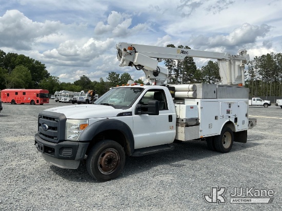 (China Grove, NC) Altec AT200-AV, Articulating & Telescopic Non-Insulated Bucket Truck mounted behin