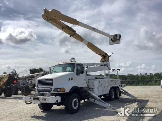 (Villa Rica, GA) Altec AM900-E100, Double-Elevator Bucket Truck rear mounted on 2000 Sterling LT8500