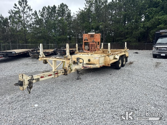 (Villa Rica, GA) 2011 Brooks Brothers PT122-XL-7KE T/A Extendable Pole/Material Trailer Rust Damage