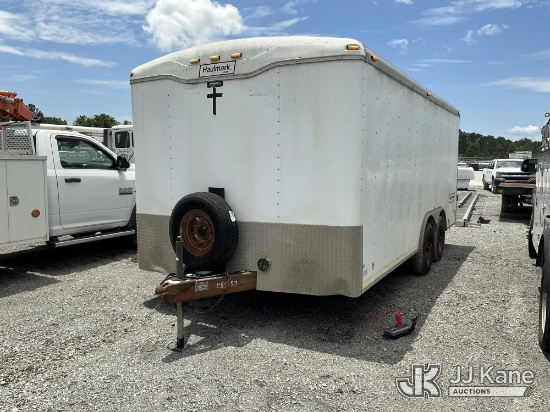 (Moncks Corner, SC) 2004 Haulmark Industries TH85X18WT3 T/A Enclosed Cargo Trailer Body Damage