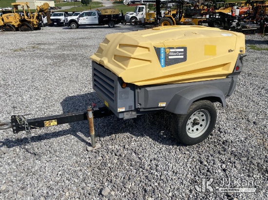 (Kodak, TN) 2017 Atlas Copco XAS 185 Portable Air Compressor, trailer mounted No Title - Special Equ
