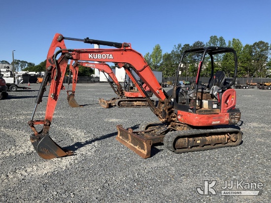(China Grove, NC) 2019 Kubota KX040-4 Mini Hydraulic Excavator Runs, Moves & Operates) (Seller State