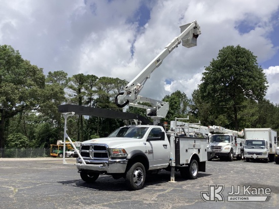 (Graysville, AL) Altec AT40G, Articulating & Telescopic Bucket Truck mounted behind cab on 2015 RAM 