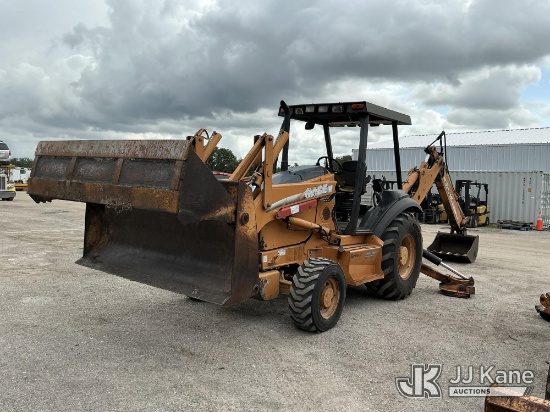(Thonotosassa, FL) 2006 Case 580 Super M Series 2 Tractor Loader Backhoe Runs, Moves, Operates) ( Pa