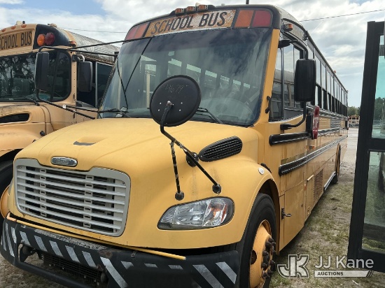 (Thonotosassa, FL) 2008 Freightliner B2 School Bus Not Running, Conditions Unknown, No Key, Body Dam