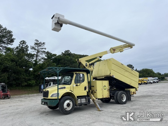 (Chester, VA) Altec LR760, Over-Center Bucket Truck mounted behind cab on 2015 Freightliner M2 106 C