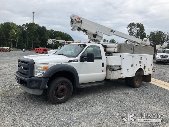 (China Grove, NC) Altec AT200A, Articulating & Telescopic Bucket Truck mounted behind cab on 2013 Fo