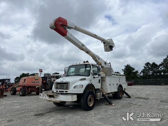 (Villa Rica, GA) Altec AA755, Material Handling Bucket Truck rear mounted on 2013 Freightliner M2 10