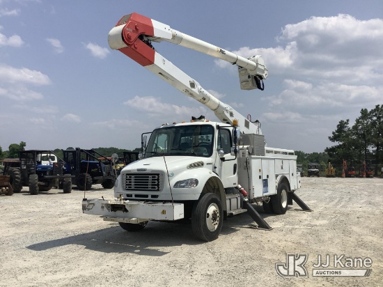 (Villa Rica, GA) Altec AA755L, Material Handling Bucket Truck rear mounted on 2012 Freightliner M2 1