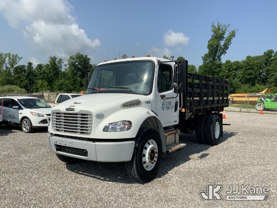 (Verona, KY) 2009 Freightliner M2 106 Stake Truck, (Duke Unit) Runs & Moves