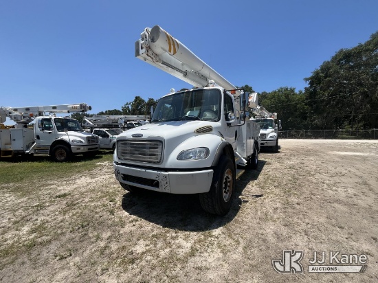 (Tampa, FL) Altec L42M, Over-Center Material Handling Bucket Truck center mounted on 2010 Freightlin