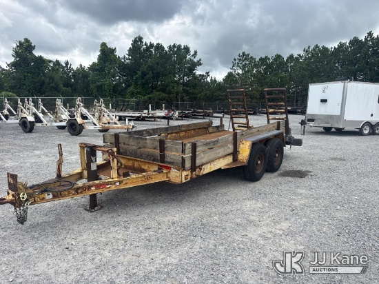 (Villa Rica, GA) 1999 Homemade T/A Tagalong Trailer Rust Damage
