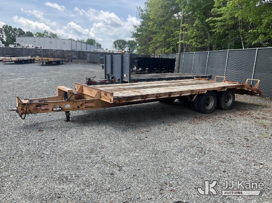 (China Grove, NC) 2003 Hudson HTD18D 10-Ton T/A Tagalong Trailer