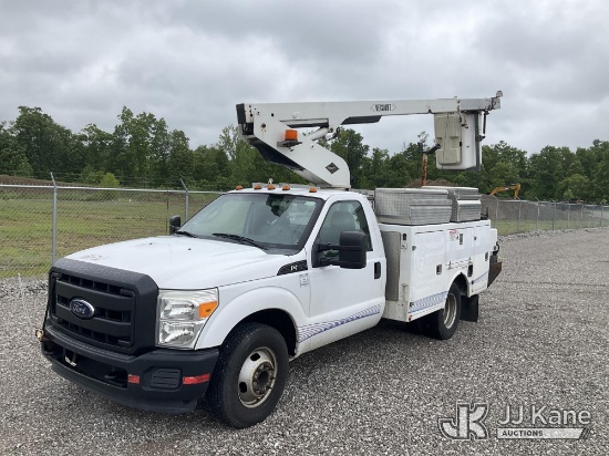 (Verona, KY) Versalift -, Telescopic Non-Insulated Bucket Truck mounted behind cab on 2011 Ford F350