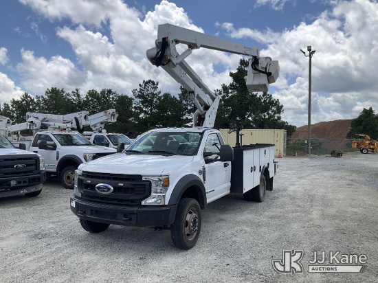 (Villa Rica, GA) ETI ETC40IH, Articulating & Telescopic Bucket Truck mounted behind cab on 2020 Ford