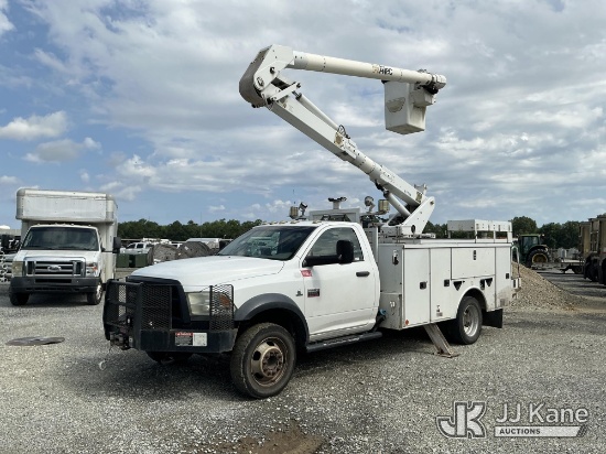 (Moncks Corner, SC) Altec AO300, Over-Center Bucket Truck mounted behind cab on 2012 RAM 5500 Servic