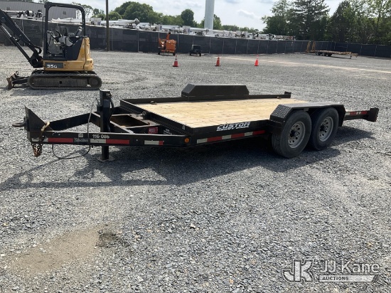 (China Grove, NC) 2016 Lucon Inc. 5T162TBW T/A Tilt Top Tagalong Trailer The title states Specially 