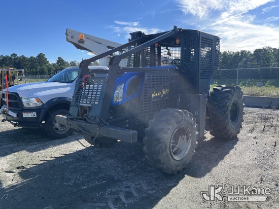 (Chester, VA) 2018 New Holland TS6120 Utility Tractor Not Running, Ignition Seized, Missing PTO Shaf