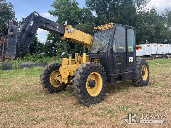 (Decherd, TN) 1998 Caterpillar TH82 Telehandler Runs, Moves, Operates