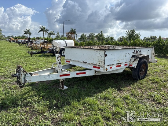 (Westlake, FL) 2016 Pike 33Z S/A Material Trailer Body & Paint Damage) (FL Residents Purchasing Titl