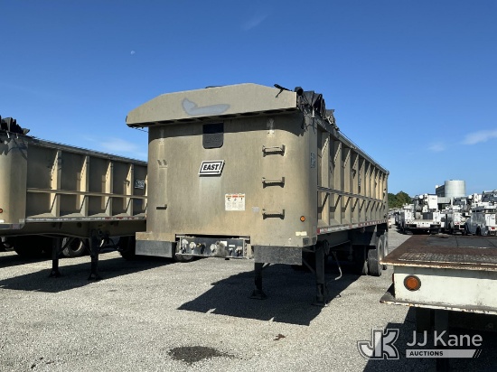 (Moncks Corner, SC) 2009 East T-16DT T/A Aluminum Dump Trailer